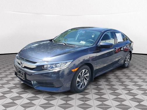 Blue 2018 Honda Civic EX