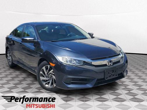 Blue 2018 Honda Civic EX