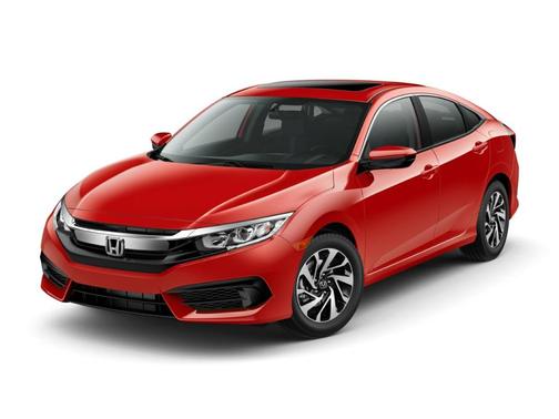 Blue 2018 Honda Civic EX