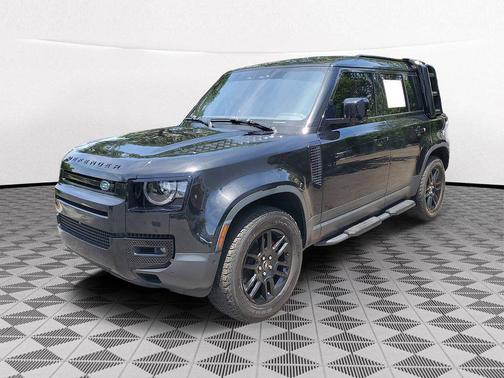 Santorini Black 2022 Land Rover Defender 110 S