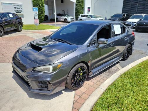 Magnetite Gray Metallic 2021 Subaru WRX STI Base