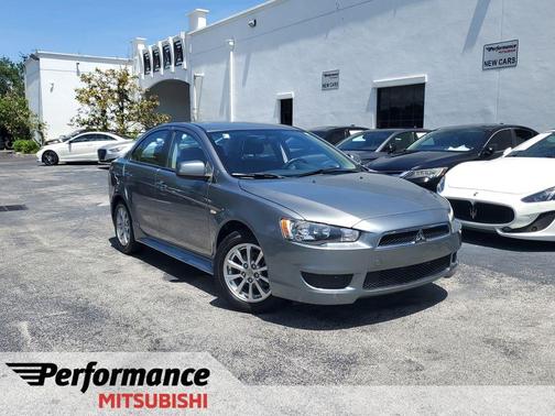 Mercury Gray 2014 Mitsubishi Lancer ES