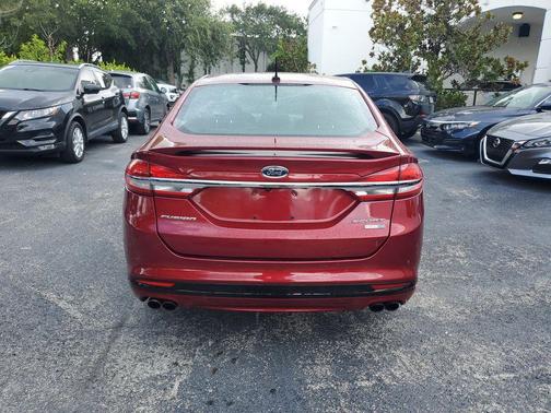 Ruby Red Metallic 2017 Ford Fusion Sport