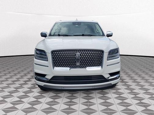 White 2021 Lincoln Navigator L Black Label