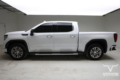 White Frost Tricoat 2024 GMC Sierra 1500 Denali