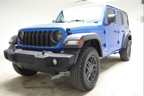 Hydro Blue Pearlcoat 2024 Jeep Wrangler Sport S