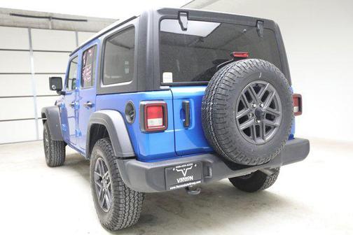 Hydro Blue Pearlcoat 2024 Jeep Wrangler Sport S