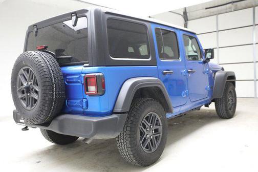 Hydro Blue Pearlcoat 2024 Jeep Wrangler Sport S