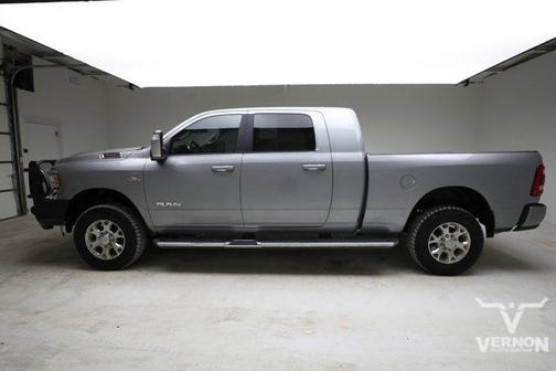Billet Silver Metallic Clearcoat 2024 RAM 3500 Laramie Mega Cab 4x4 6'4' Box