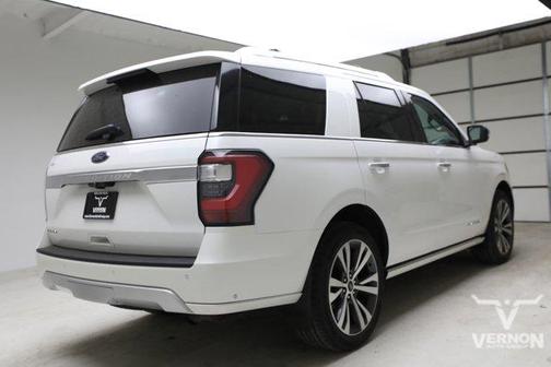 Star White Metallic Tri-Coat 2021 Ford Expedition Platinum