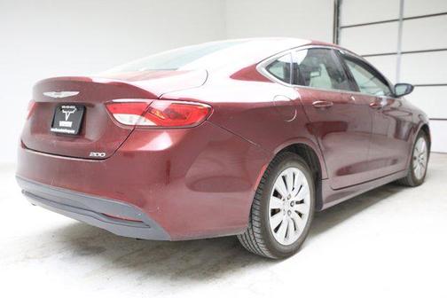 Velvet Red Pearlcoat 2015 Chrysler 200 LX