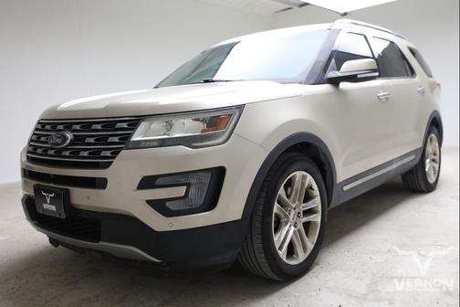 White Gold Metallic 2017 Ford Explorer Limited