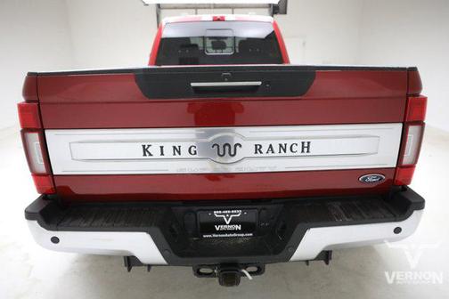Rapid Red Metallic Tinted Clearcoat 2022 Ford F-350 King Ranch