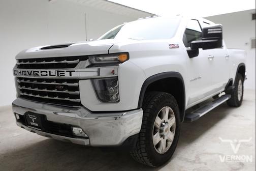 Summit White 2021 Chevrolet Silverado 3500 LTZ