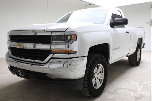 Summit White 2018 Chevrolet Silverado 1500 WT