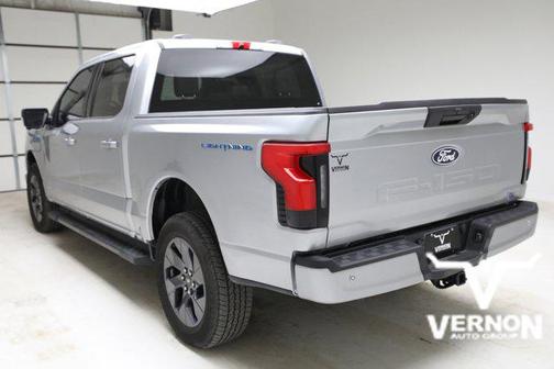 Iconic Silver Metallic 2025 Ford F-150 Lightning Flash