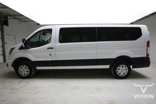 Oxford White 2024 Ford Transit-350 XLT