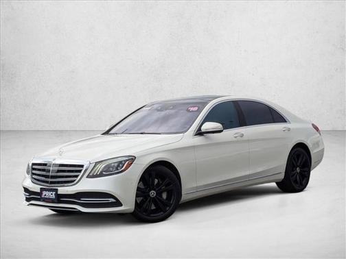 designo Diamond White 2018 Mercedes-Benz S-Class 4MATIC