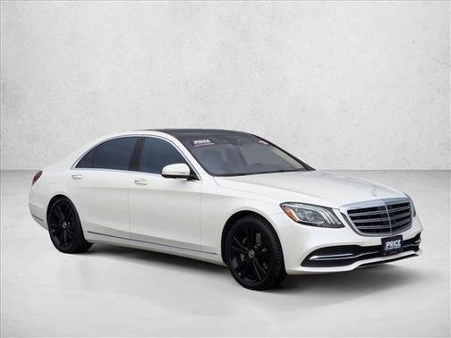 designo Diamond White 2018 Mercedes-Benz S-Class 4MATIC