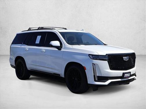 Crystal White 2021 Cadillac Escalade Sport