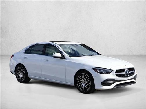 White 2025 Mercedes-Benz C-Class C 300 4MATIC