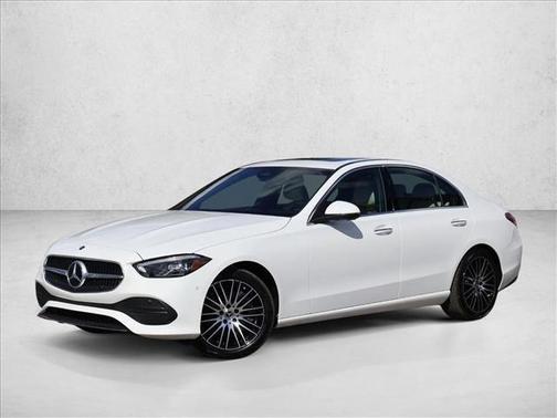 White 2025 Mercedes-Benz C-Class C 300 4MATIC