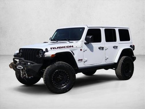 Bright White Clearcoat 2018 Jeep Wrangler Unlimited Rubicon