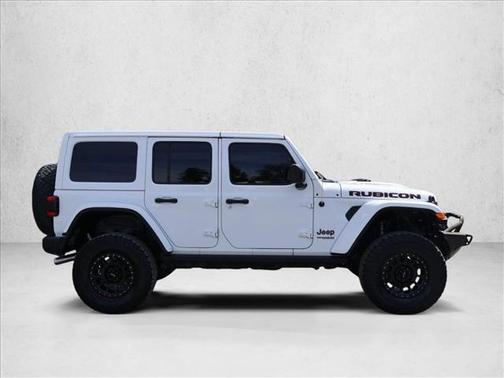 Bright White Clearcoat 2018 Jeep Wrangler Unlimited Rubicon
