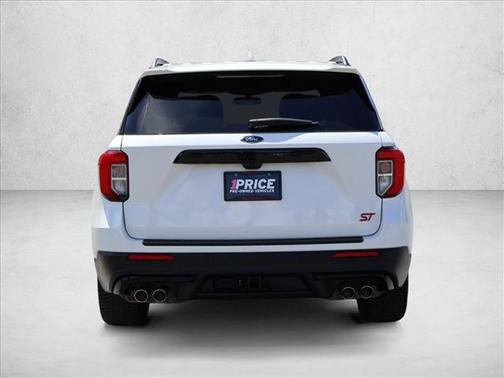 Star White Metallic Tri-Coat 2023 Ford Explorer ST