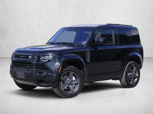 Santorini Black Metallic 2023 Land Rover Defender 90 X-Dynamic SE