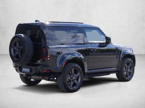 Santorini Black Metallic 2023 Land Rover Defender 90 X-Dynamic SE