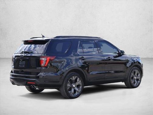 Shadow Black 2018 Ford Explorer Sport