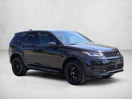 Santorini Black Metallic 2026 Land Rover Discovery Sport Landmark