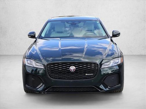 British Racing Green Metallic 2023 Jaguar XF R-Dynamic SE P300 AWD Automatic