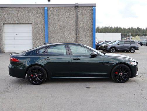 British Racing Green Metallic 2023 Jaguar XF R-Dynamic SE P300 AWD Automatic