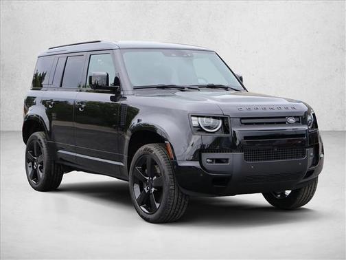 Santorini Black Metallic 2026 Land Rover Defender P400 X-Dynamic SE