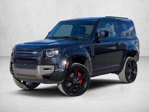 Santorini Black Metallic 2021 Land Rover Defender 90 X