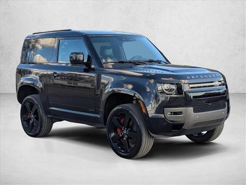 Santorini Black Metallic 2021 Land Rover Defender 90 X