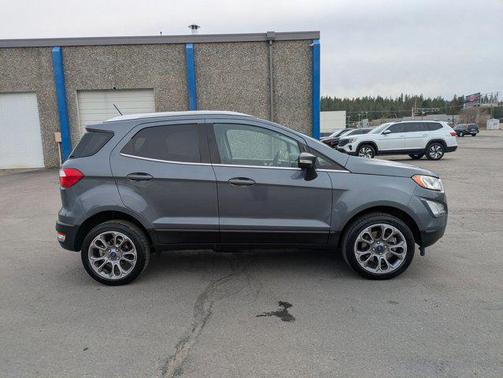 Smoke Metallic 2018 Ford EcoSport Titanium
