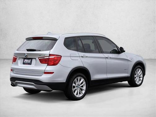 Glacier Silver Metallic 2017 BMW X3 xDrive28i