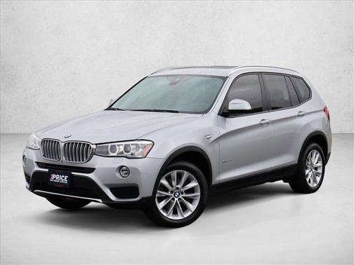 Glacier Silver Metallic 2017 BMW X3 xDrive28i