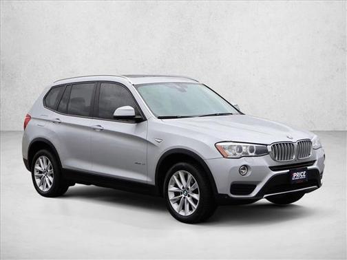 Glacier Silver Metallic 2017 BMW X3 xDrive28i