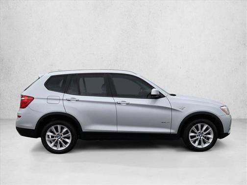 Glacier Silver Metallic 2017 BMW X3 xDrive28i