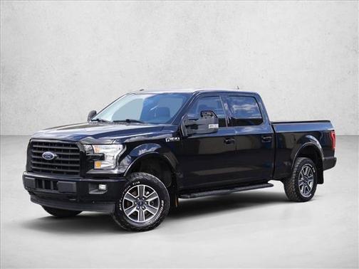 Shadow Black 2017 Ford F-150 XLT