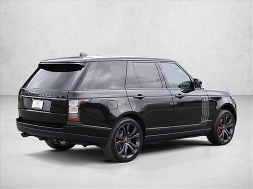 Narvik Black 2017 Land Rover Range Rover 5.0L Supercharged SV Autobiography