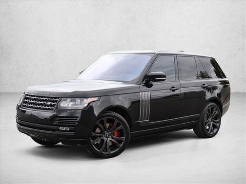Narvik Black 2017 Land Rover Range Rover 5.0L Supercharged SV Autobiography