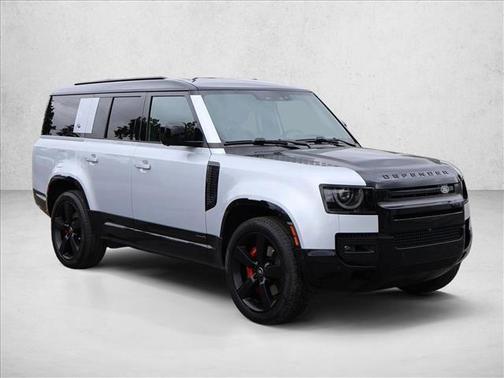 Hakuba Silver Metallic 2023 Land Rover Defender 130 X