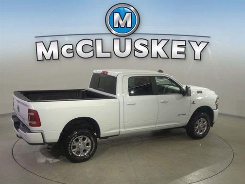 Bright White Clearcoat 2024 RAM 2500 Laramie Crew Cab 4x4 6'4' Box