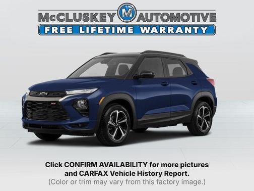 Oasis Blue 2021 Chevrolet Trailblazer RS