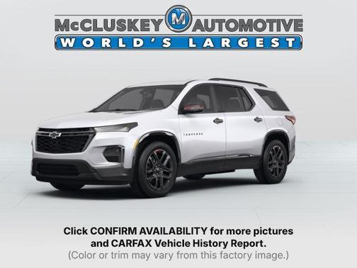 Summit White 2023 Chevrolet Traverse Premier
